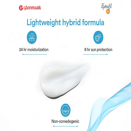 Episoft AC Moisturizer with Sunscreen SPF 30+ 125 gm