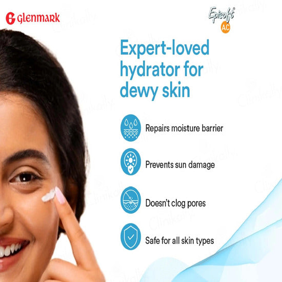 Episoft AC Sunscreen Cream SPF 30, 75gm