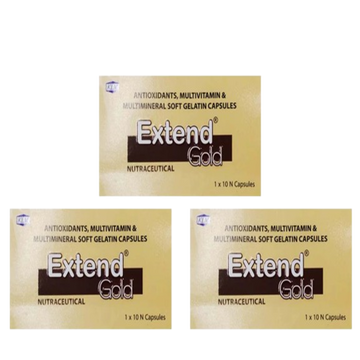 Extend Gold Soft Gelatin Capsule 3 x 10 Tab