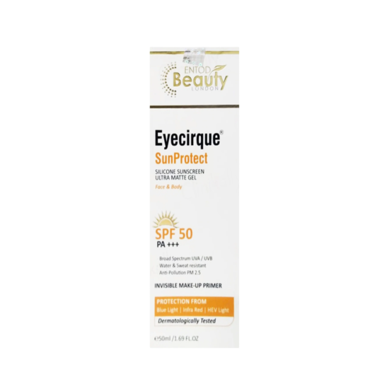 Eyecirque SunProtect Ultra Matte Silicone Sunscreen Gel spf50, 50ml