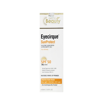 Eyecirque SunProtect Ultra Matte Silicone Sunscreen Gel spf50, 50ml