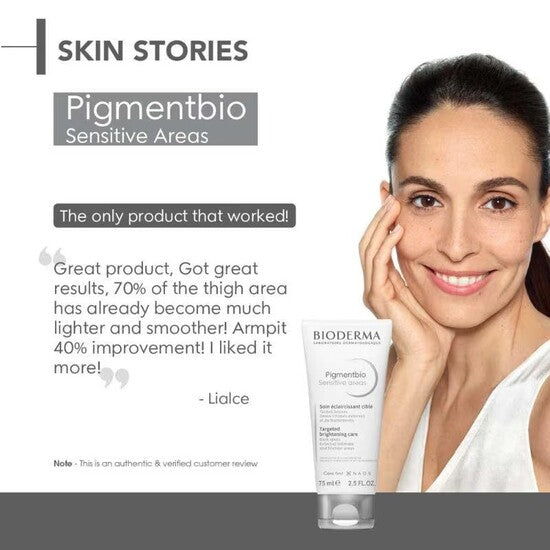Bioderma Pigmentbio Sensitive Areas Creme, 75ml