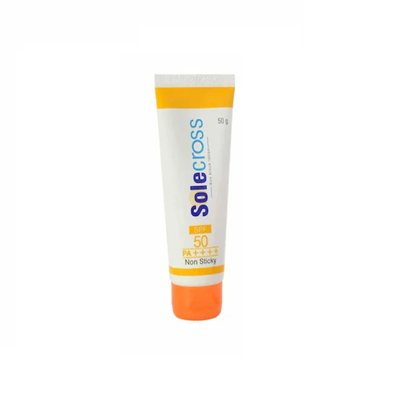Solecross Sun Block Sunscreen Lotion SPF 50 PA++++ Non Sticky,