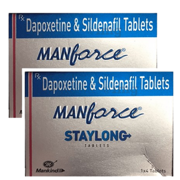 Manforce Stay Long Tablet 1 x 4 Tab Pack of 2