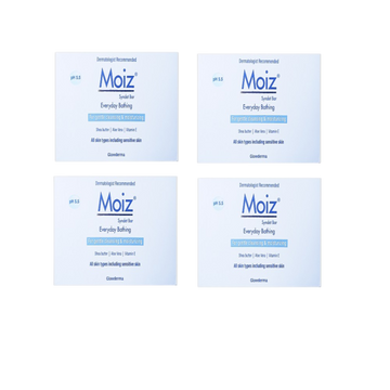 Moiz moisturizing syndet bar 75gm, PACK OF 4