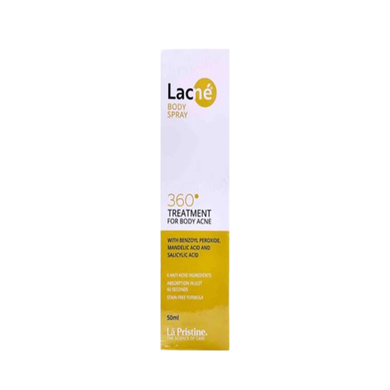 Lacne 360 Acne Treatment Body Spray, 50ml