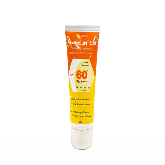 Maskosun Soft Anti-aging Sunscreen Gel SPF 60+ PA++++ 50gm
