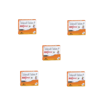 Manforce 100mg 1 x 4 Tab Pack of 5