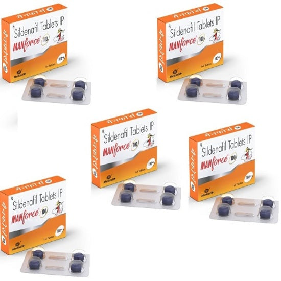 Manforce Caps 100mg 1 x 4 Tab