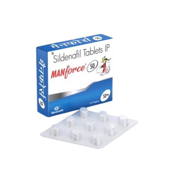 Manforce 50mg Tab (1 x 9 Tab) (PACK OF 2)