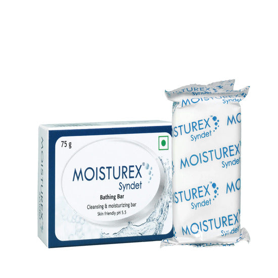 Moisturex Syndet Bathing Bar 75g, Pack of 3
