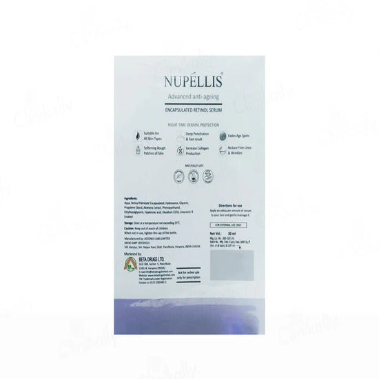 Nupellis Advanced Anti-Ageing Encapsulated Retinol Serum 30ml