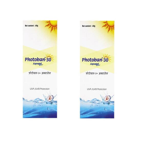 Photoban-30 Aqua gel SPF 30, 60gm