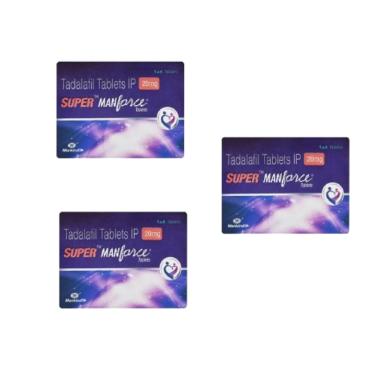 Super Manforce Tablet 1 x 4 Tab Pack of 3