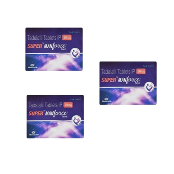 Super Manforce Tablet 1 x 4 Tab Pack of 3