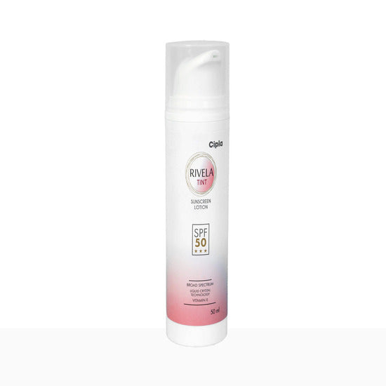 Rivela Tint Sunscreen Lotion SPF 50, 50ml