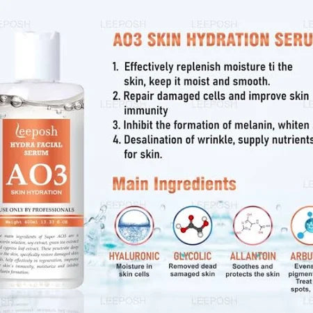 Leeposh Hydrafacial Serum 500*3