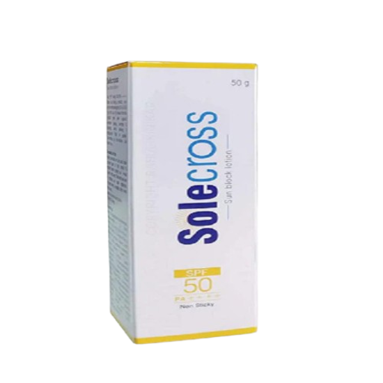 Solecross Sun Block Sunscreen Lotion SPF 50 PA++++ Non Sticky,
