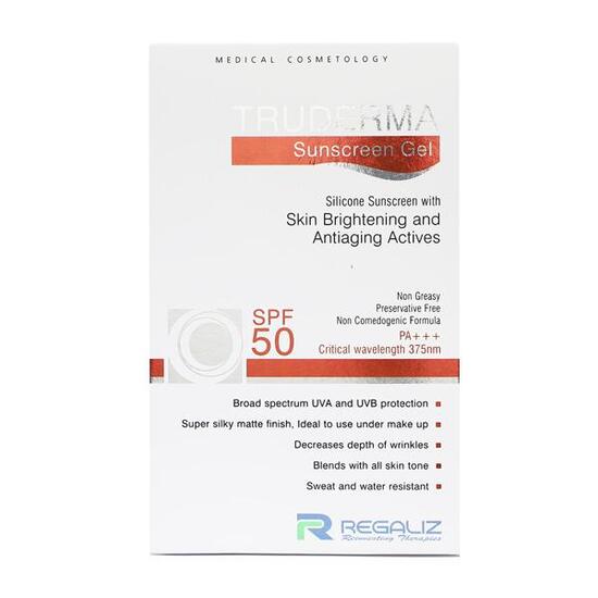 Truderma Silicone Sunscreen Gel SPF 50+ 50gm