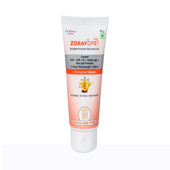 Zoray CPS Sunscreen Gel SPF 50 PA+++ 50gm